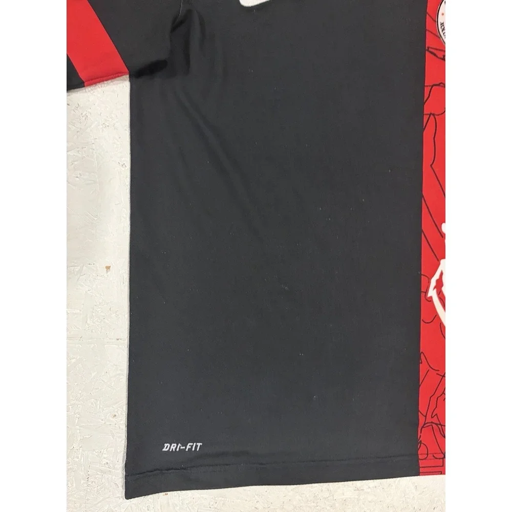 Nike Dri Fit Club Tijuana 2013-14 Soccer Jersey Black Red Mens Small S